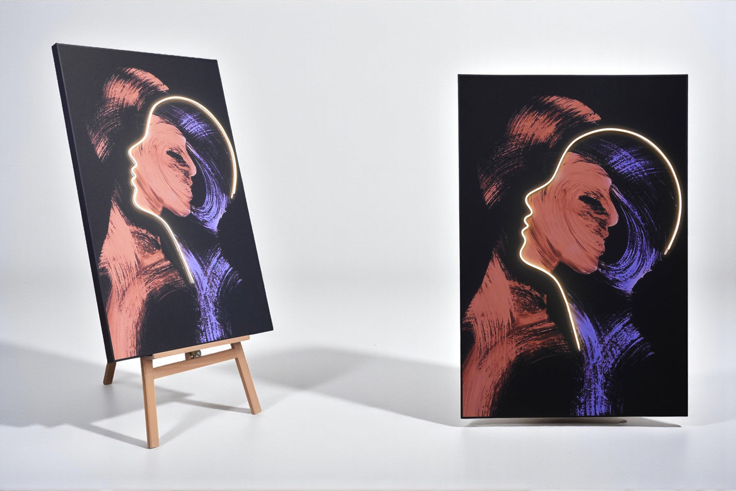 Cuadro LED Dos Caras