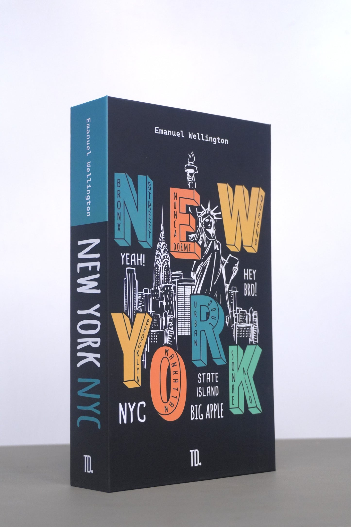 Libro decorativo Nueva York (set 3 piezas)