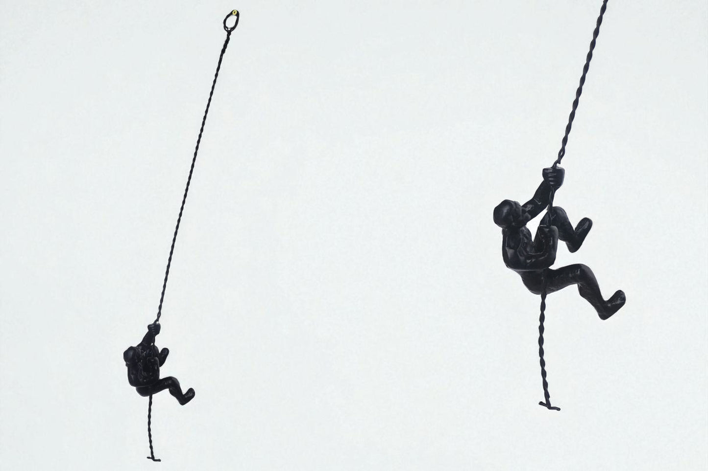 Decoracion colgante de escalador