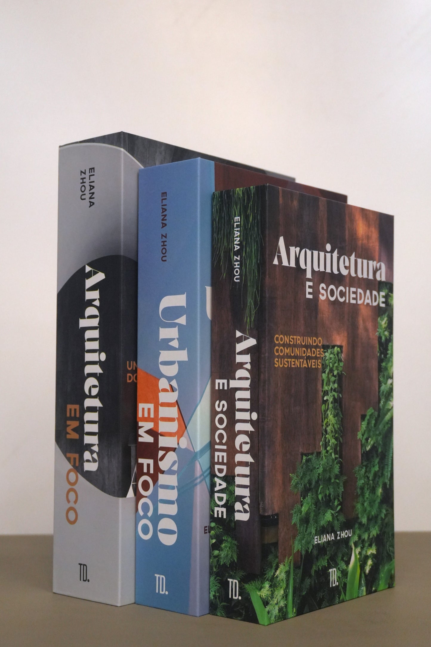 Libro decorativo Arquitetura Em Foco (Set 3 piezas)