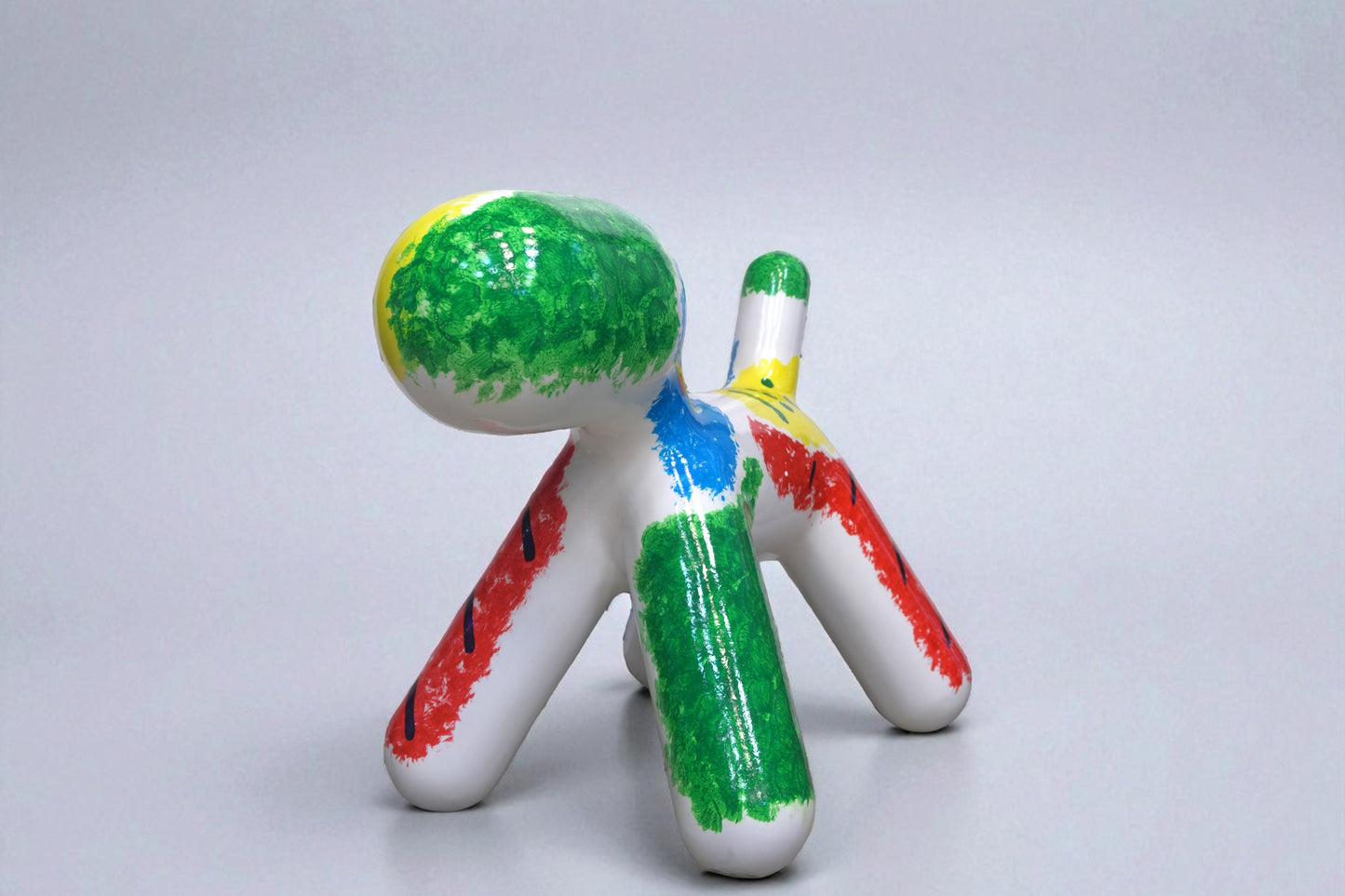 estatua de perro grande