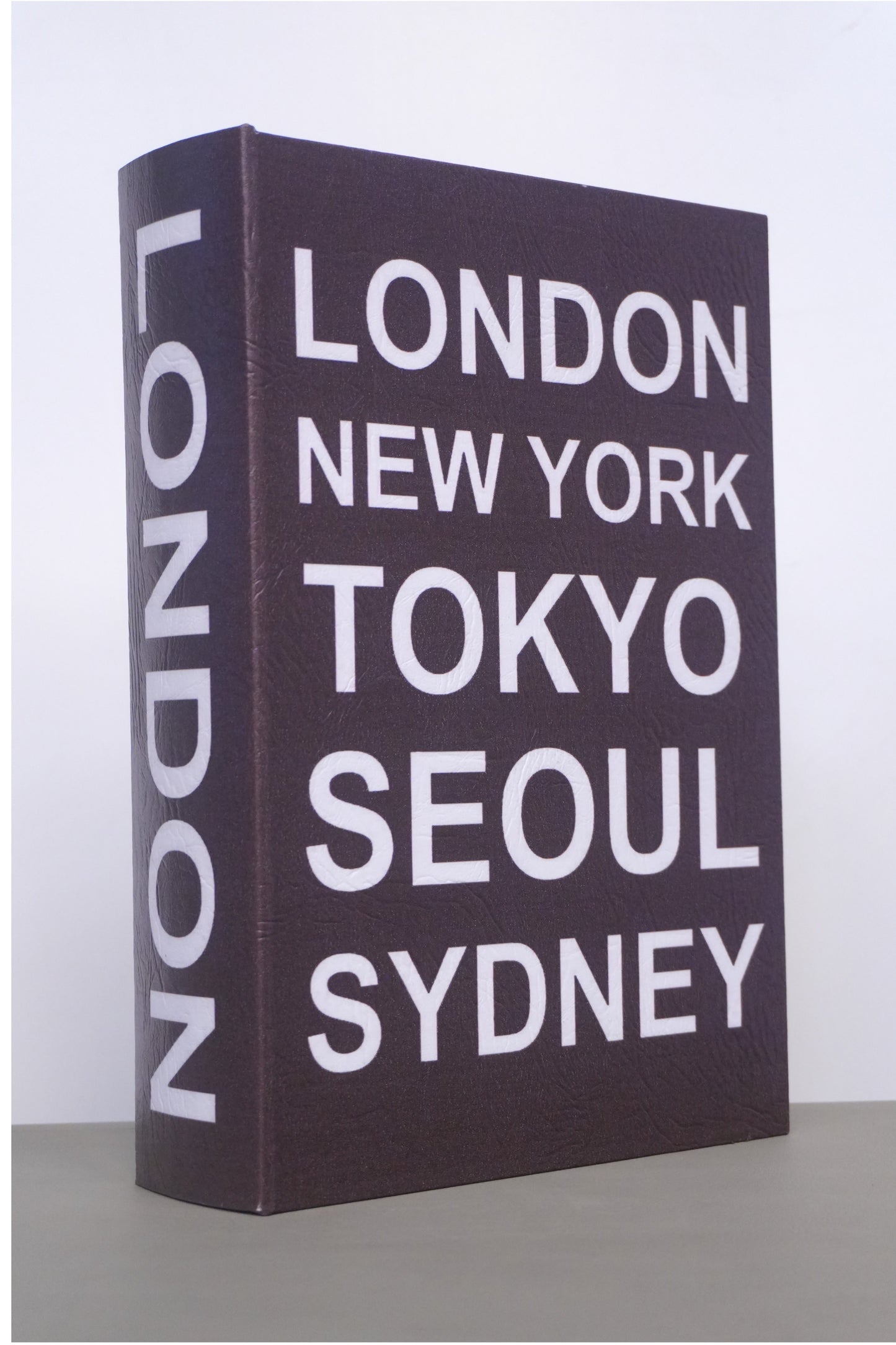 Libro decorativo Ciudades (set 2 piezas)