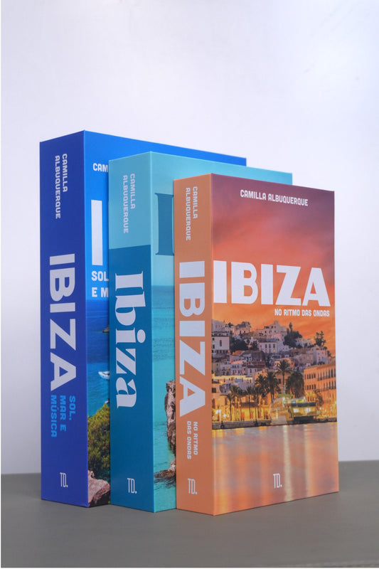 Libro decorativo Ibiza (set 3 piezas)