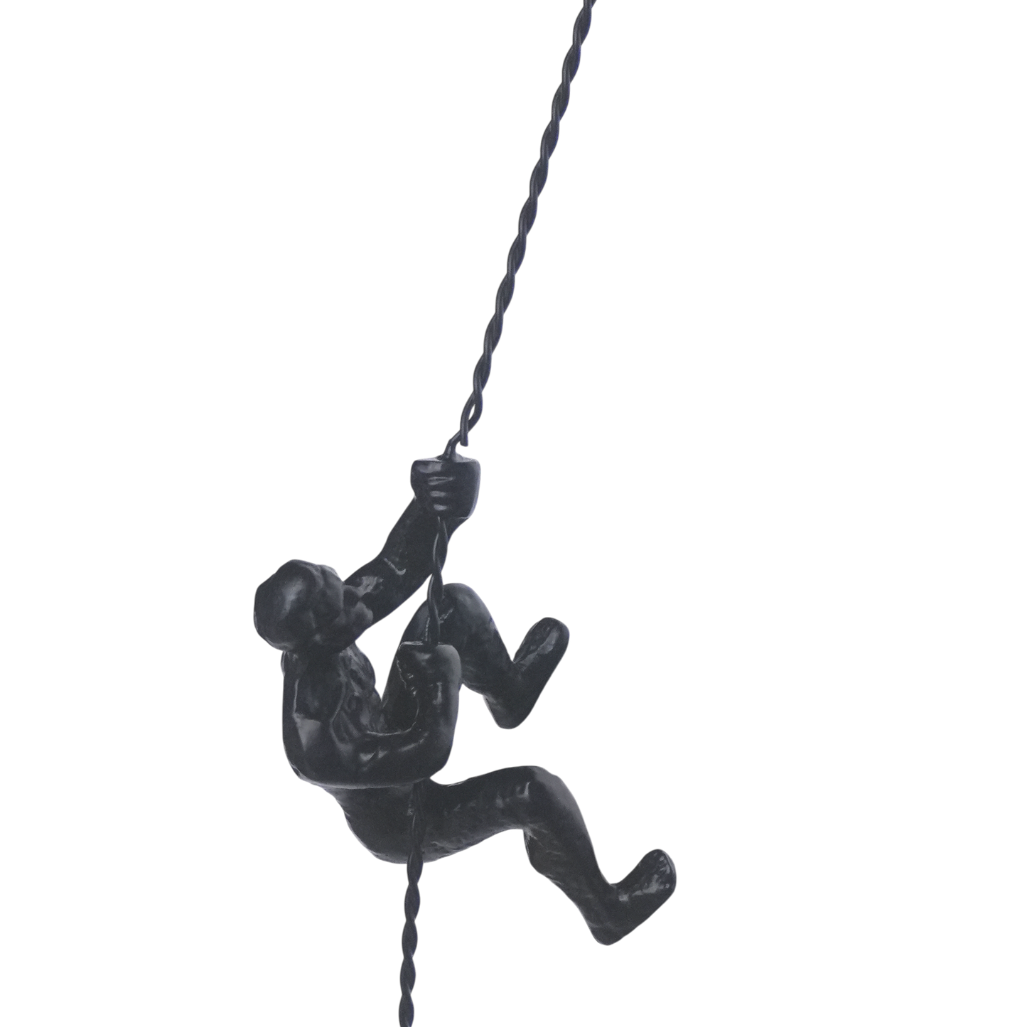 Decoracion colgante de escalador