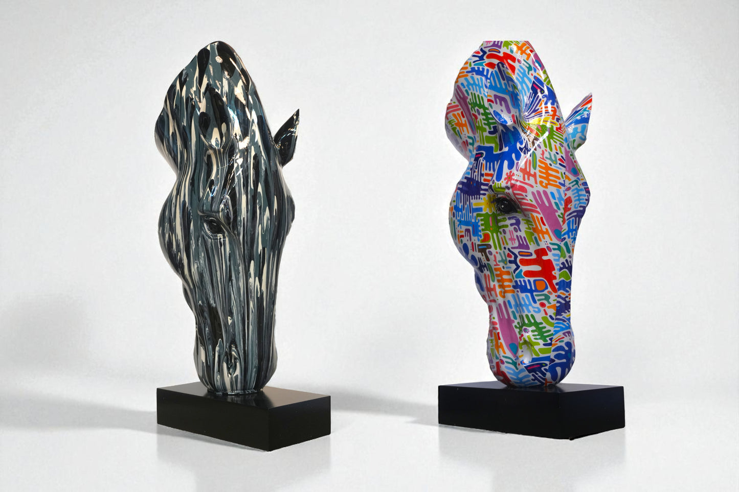 Estatua cabeza de Caballo