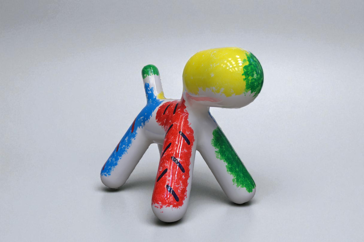 estatua de perro grande