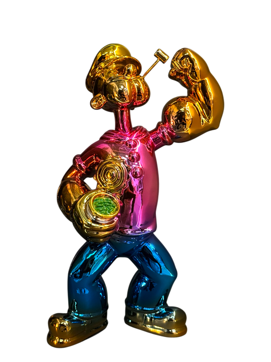 Estatua de Popeye Rosa
