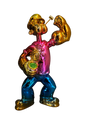 Estatua de Popeye Rosa