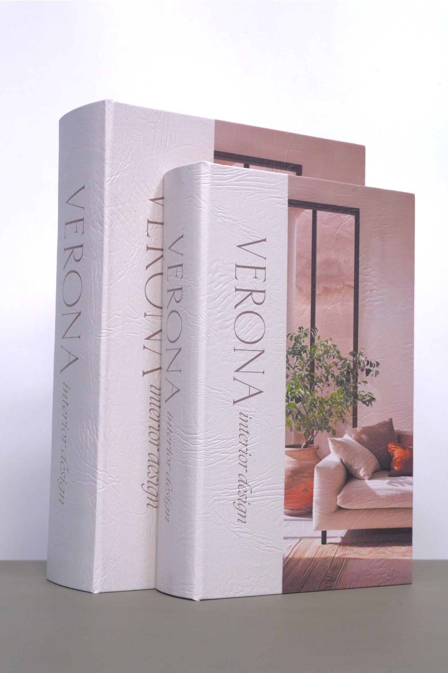 Libro decorativo Verona (set 2 piezas)