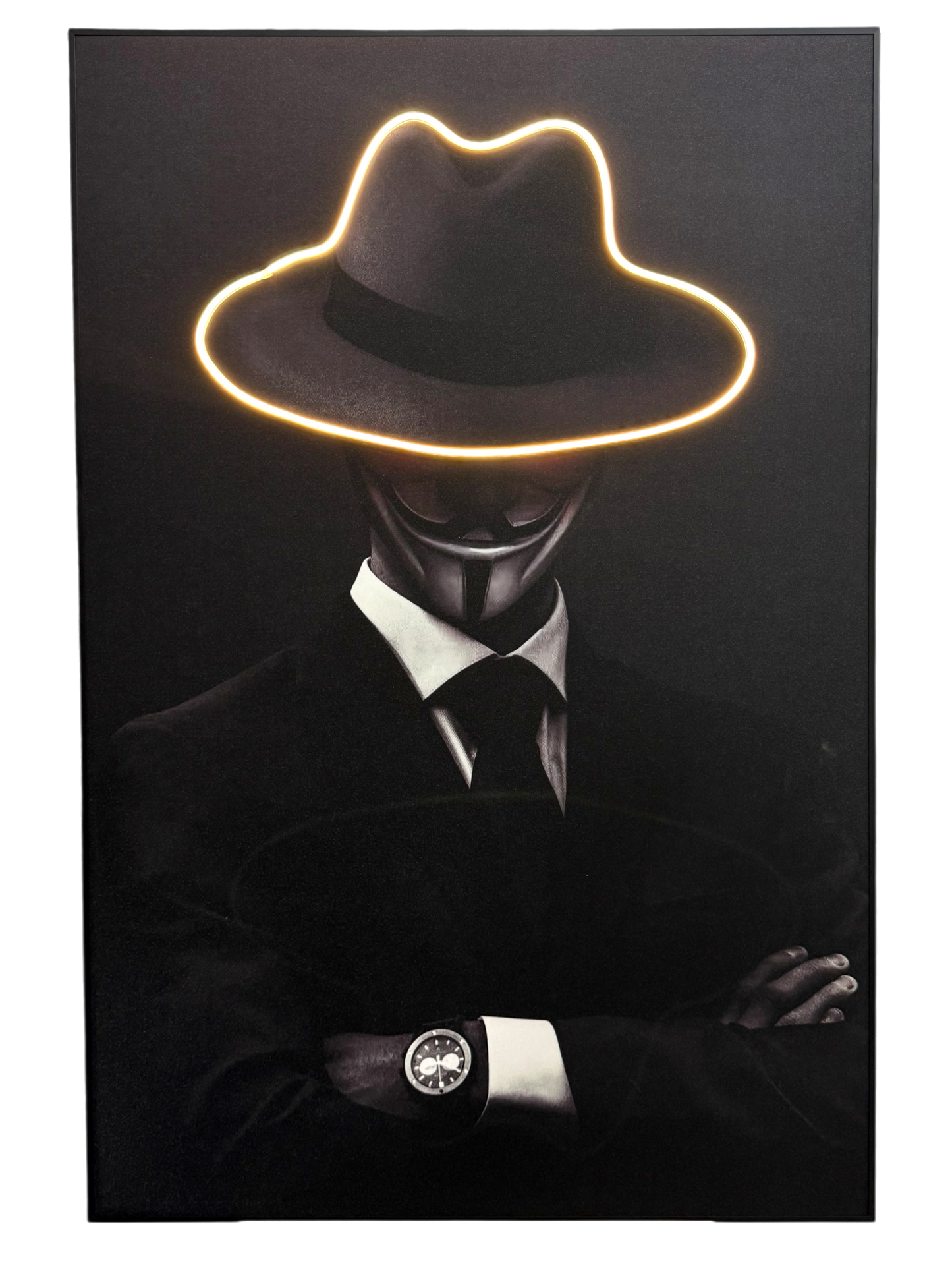 Cuadro LED Anonymous