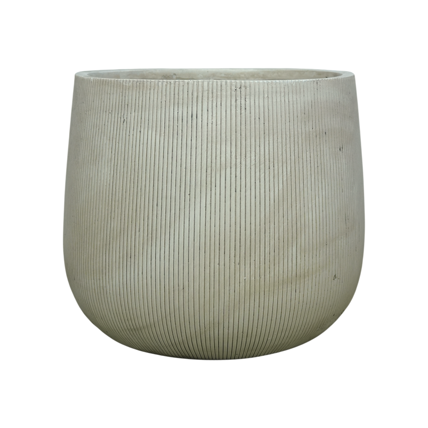 Maceta a rayas vintage