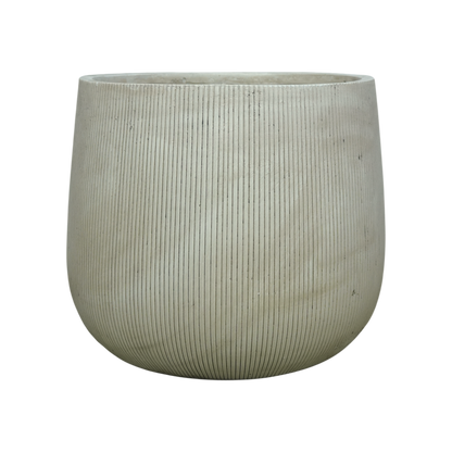 Maceta a rayas vintage