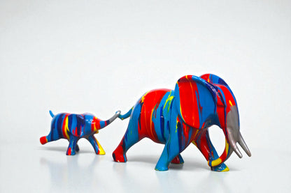 Estatua de elefantes