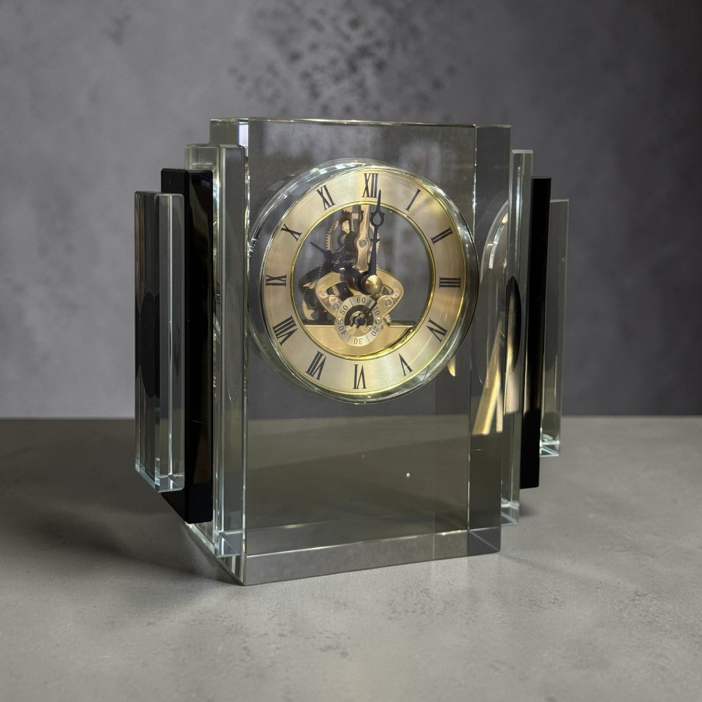 Reloj de vidrio