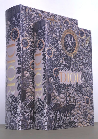 Libro decorativo Dior (set 2 piezas)