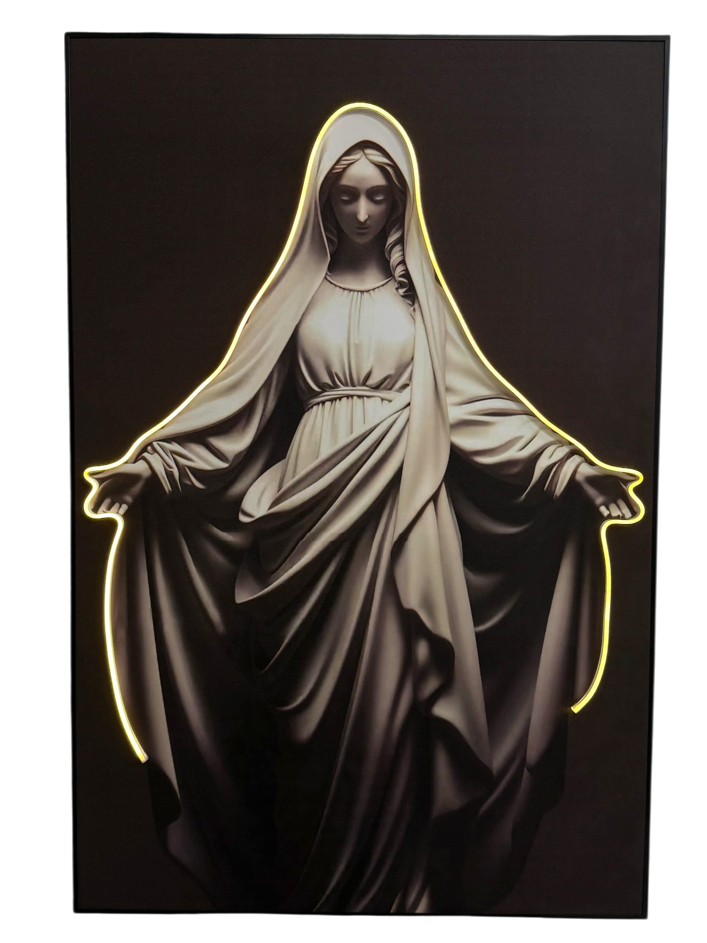 Cuadro LED Virgen