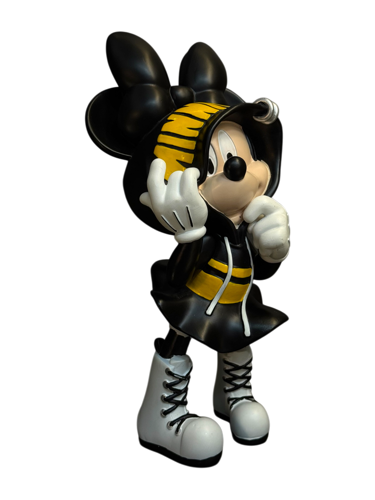 Minnie con hoodie