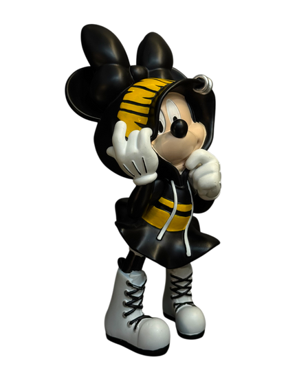 Minnie con hoodie