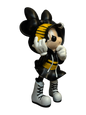 Minnie con hoodie