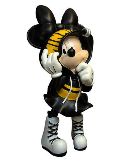 Minnie con hoodie