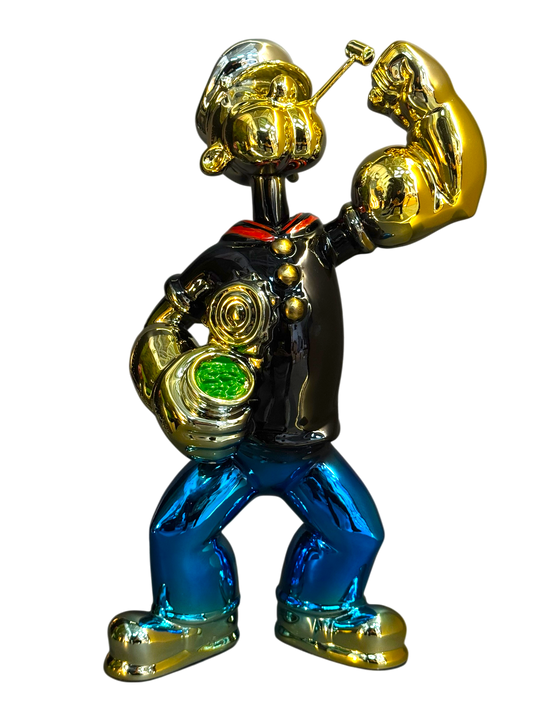 Estatua de Popeye negro