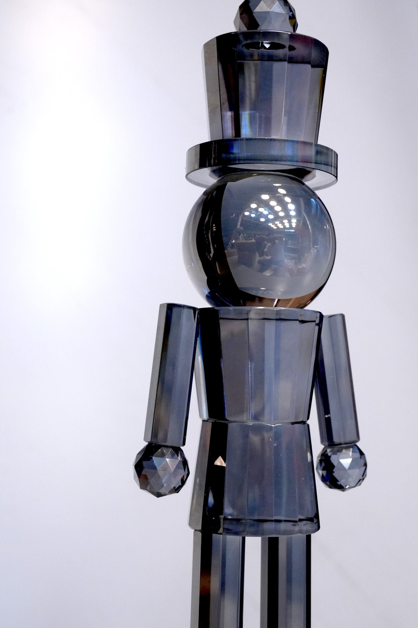 Decoracion de Cascanuez de Vidrio