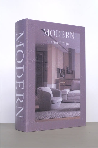 Libro decorativo Modern (set 2 piezas)