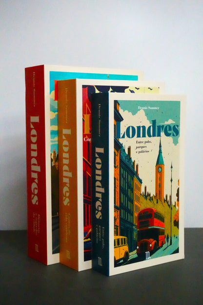 Libro decorativo Londres (set 3 piezas)
