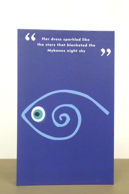 Libro decorativo Mykonos