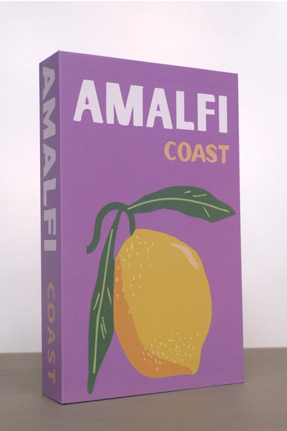 Libro decorativo Amalfi Coast