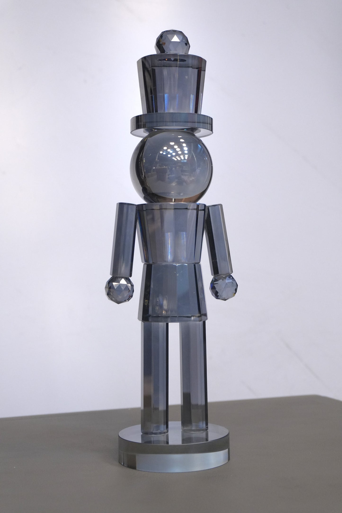 Decoracion de Cascanuez de Vidrio