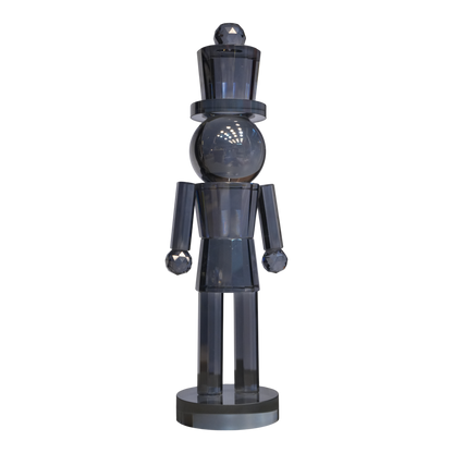 Decoracion de Cascanuez de Vidrio