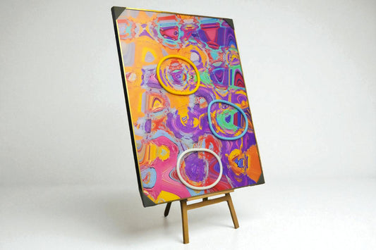 Cuadro decorativo con luz LED