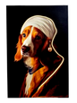 Cuadro LED de perro