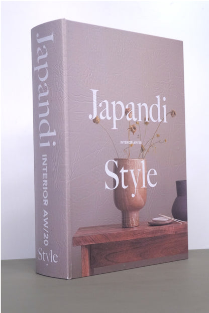 Libro decorativo Japandi Style (set 2 piezas)
