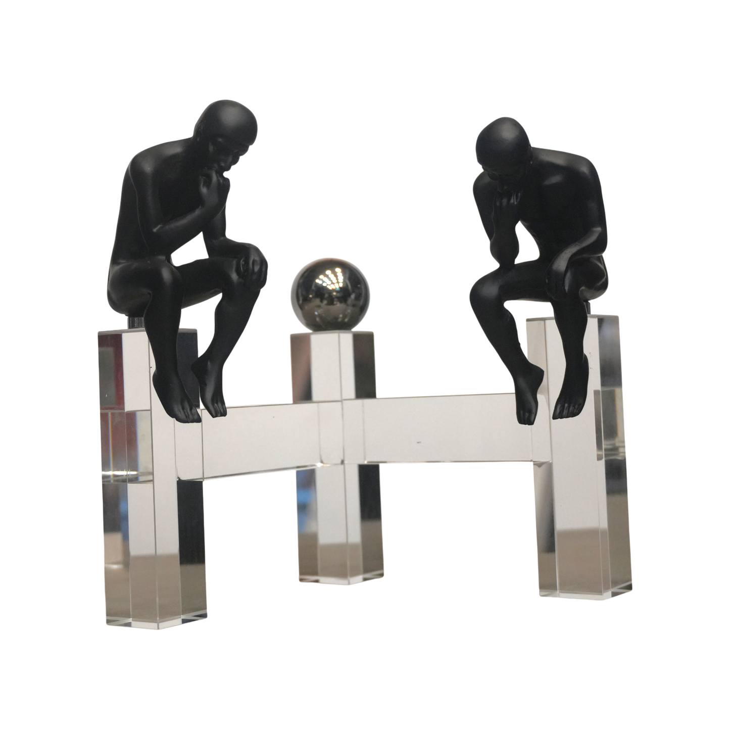 pensadores en vidrio