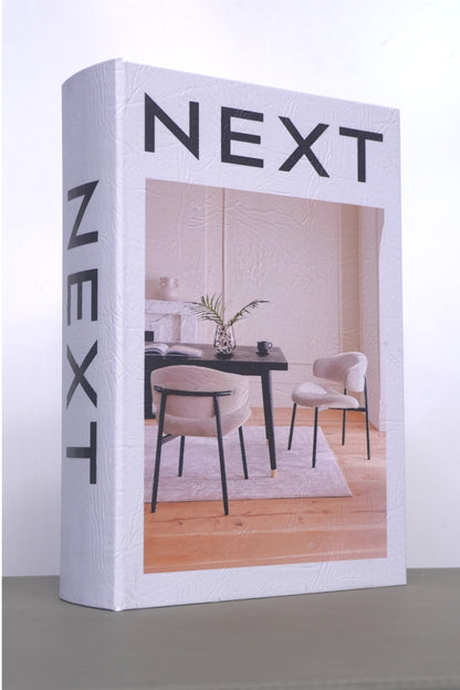 Libro decorativo Next (set 2 piezas)