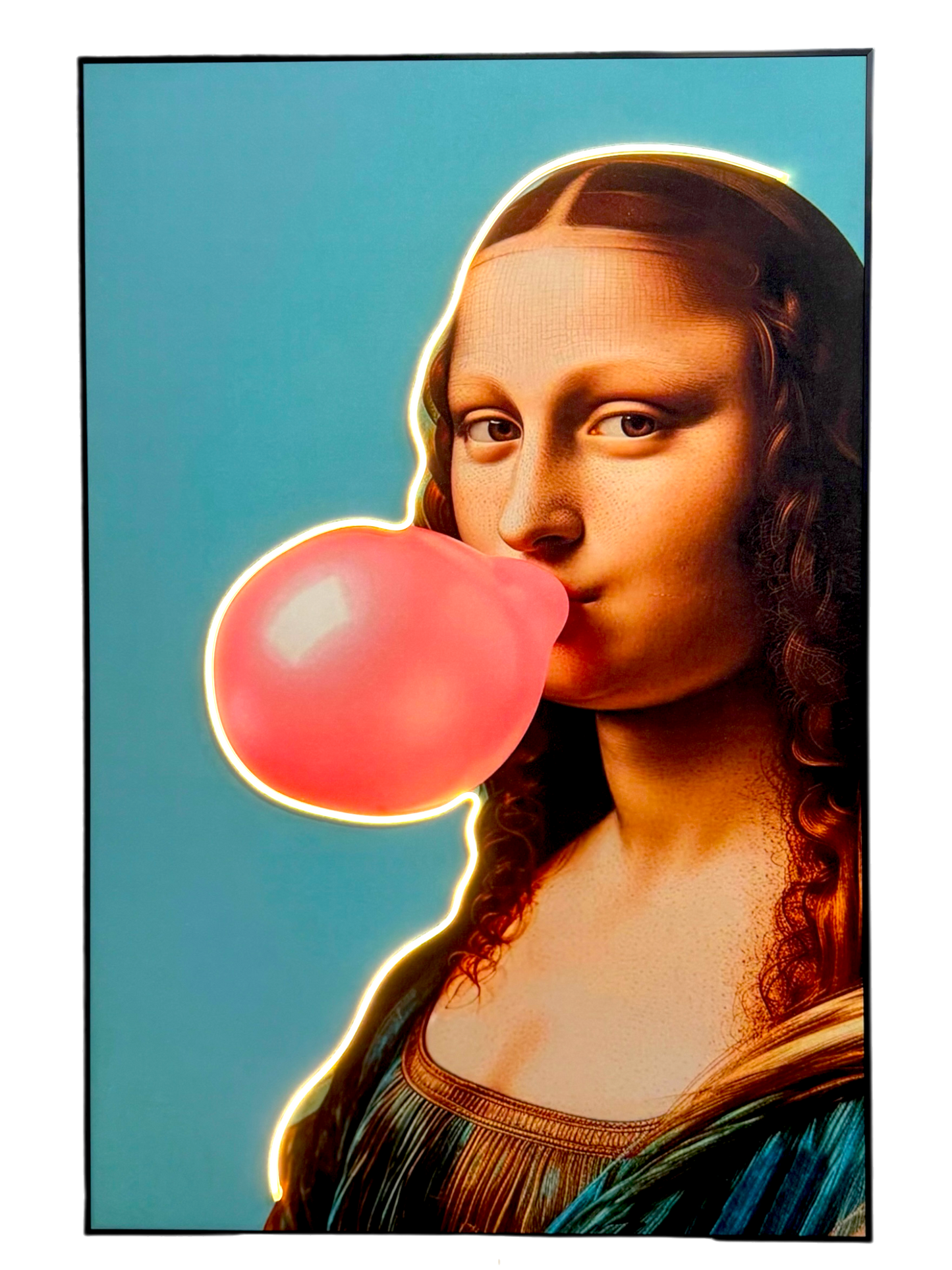 Cuadro LED de Monalisa