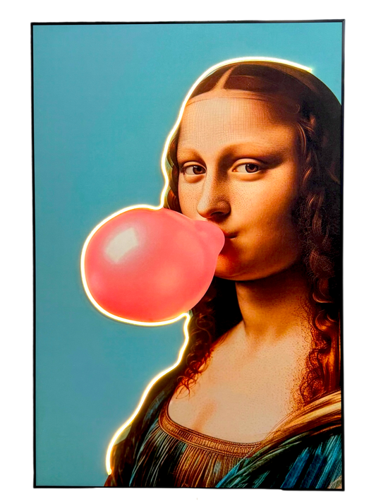 Cuadro LED de Monalisa