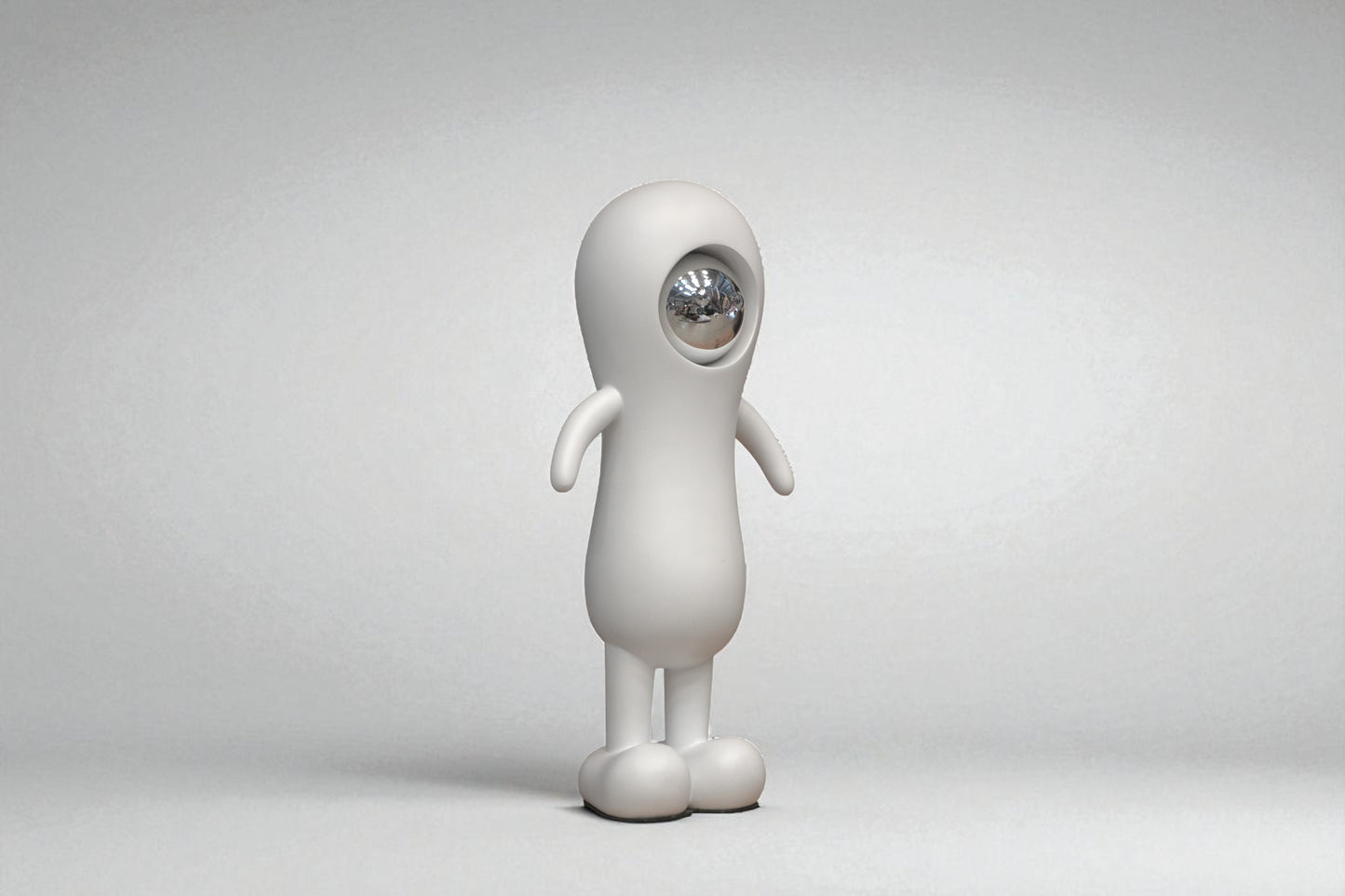 Estatua decorativa de astronauta